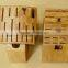 20- Slots Solid Bamboo Knife block, Stand, holder