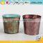 flower pot decoration metal home plant pots