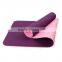 Wholesale ECO Double Color Double Layer Anti-slip TPE Yoga Mat For Fitness
