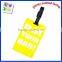 Promotional Wholesale Durable Airplane PVC Luggage Travel Tag