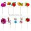 Hot Sell Cocktail Party Decoration Paper Fruit Honeycomb Stick