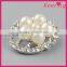 Wholesales Fashionable Custom Pearl Rhinestone Buttons for Garments WBK-1458