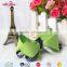 Latest design green handmade ribbon grossgrain hair bows for women