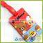 Promotional personalized design pvc/ silicone/ rubber luggage tag maker