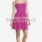 Ladies Rayon Candy Color Button down fit and flare sun dress