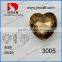 Hotsale Crystal Fancy Stone Heart Chaton 28mm Point Back Crystal for Jewelry Making
