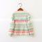 Wholesale latest cotton knitting children kid ugly christmas sweater for girl