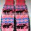 Kids anti slip moccasin slipper sock