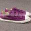 Lindos zapatos de lona para infantes remate de fabrica a la venta