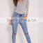 Custom Size One Piece Plain Jumpsuit Long Sleeve Basic Grey Scoop Neck Thong Bodysuit