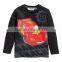 Hot sale long-sleeved sublimation t-shirt wholesale