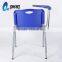 LS-4024A cheap Platic conference chairs with writing tablet,classroom chairs with writing pad