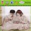 top hot sell colar fleece blanket tv blanket with sleeves
