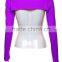 yellow muslim shawl subcoat/lirg women long sleeve sun block muslim shawl t shirt tee/ stretchy muslim bodysuit