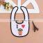 Infants & Toddlers 100% cotton waterproof cheap fashion baby bibs