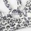 OEM Custom Print Cross Straps Swimsuit Bikinis Woman Swimwear