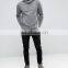Over-The-Head Design Hooded Sweatshirt With Cross Over Neck Detail