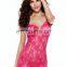 Halter neck two colors sexy lingerie