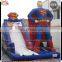 Promotion inflatable slide, inflatable superman castle, combo cartoon castle