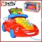 Lovely car shape telephone plastic baby climbing toys for sale