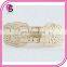 customize wholesale newest trendy hollow out corset belt with double buckle
