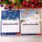 HOT Sale custom shape and logo magnetic whiteboard with calendar