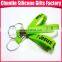 custom cheap silicone rubber keychains