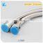 Good quality 1.5m flexible sprin g hose bathroom accessories sanitary shower hose pipe