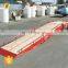 7LYQ Shandong SevenLift 10 ton mobile forklift loading warehouse hydraulic yard ramps for 2500 mm