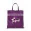 custom red non woven shopping bag with zip eco friendly foldable shopping bag with zip with logo