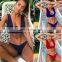 Underwire Push up Sexy Bikini Set Sexy Slim Brazilian Swimwear Female Bathing Suit Beachwear Solid Color