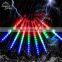 Waterproof solar led meteor shower rain lights outdoor christmas meteor led tree lights solar for holiday Party decor