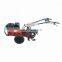 9HP Gasoline hand start ditching mini 4 wheel drive rotary tiller