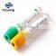 Medical Vacuum Blood Collection Tube CE approval prp tube edta tube