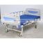 CE ISO best quality folding 2 cranks manual hospital clinic bed for sale