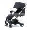 auto folding comfort light weight pram rain cover baby pram fordable high quality