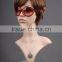 Plastic head mannequin Female Realistic head Model H1051