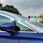 Chrome door visor side window deflector shade sun rain shield silver strips guard for Buick GL8