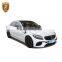 Hot selling car bumper body parts for  C class W205 to C65s body kit