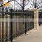 Hot sale best price powder coating rod wrought iron fence philippines