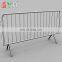 Powder Coating Event Steel Temporary Fencing Road Crowd Control Barrier