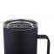 Milk coffee mug stainless steel Double wall water cup Thermo leak proof insulated powder coating mug