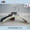 Popular Plastic Top Hanger With Notch and Anti-slip Rubber