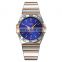 Luxury Skmei 9257 Lovers Quartz Stainless Steel Wristwatches Custom Waterproof Couple Watch for Men Women
