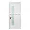 Home bedroom door modern simple solid wood composite door soundproof room white paint door