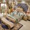 China antique gold master bed room furniture bedroom set luxury royal