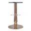 Table Base Luxury Round Marble Furniture Restaurant Coffee Dining Chrome Tulip Modern Metal Stainless Steel Gold Table Base