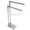 Towel Rack Nordic Pool Drying Holder Standing Metal 304 Stainless Steel Ladder Bath Storage Accessory Corner Bathroom Towel Rack