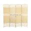 High quality customized handwoven paper folding screen room divider