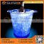 Good Quality Design Custom Plastic Led Light Ice Bucket